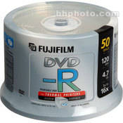Fujifilm DVD-R 4.7GB 16x Silver Printable (50)
