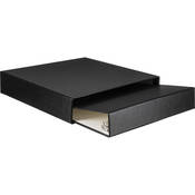Archival Methods Matching Binders with Slip-in Case - 1.5" D-Ring - Black
