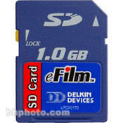 Delkin Devices 1GB eFilm Secure Digital (SD) Card