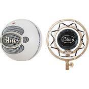 Blue Snowball USB Microphone Podcasting Kit
