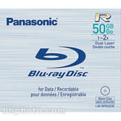 Panasonic LM-BR50DE 50GB BD-R Blu-Ray Disc
