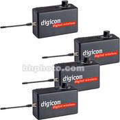 Eartec 4-User Digital Wireless Intercom Kit (TCX Hybrid/Wireless)