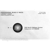 A&I Developing + Proof Sheet B&W Film Mailer (Traditional Processes)