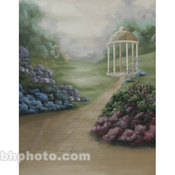 Studio Dynamics Canvas Scenic Background, Studio Mount (8x8', Summer Gazebo)