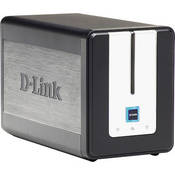 D-Link 2-Bay Network Storage Enclosure for SATA Drives