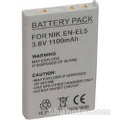 Seculine GBT005 - Bateria de �ons de L�tio EN-EL5 para Visor Digital S2 - 3,6 VDC e 1100 mAh