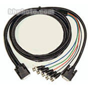 Aurora Multimedia DVI-I to 5x BNC & DVI-D Breakout Cable (6