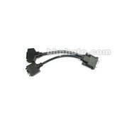 Aurora Multimedia DVI-I to DVI-D & VGA Breakout Cable - 6"