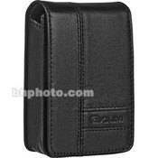 Casio EX-CASE80 Leather Case (Black with Black Stitching)