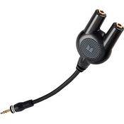 Monster Cable Mini Stereo Headphone Splitter with Volume Control for Zune
