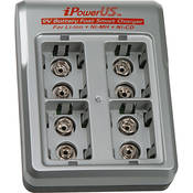 iPower FC-9VX44 - Carregador R�pido Inteligente de 9V e 4 Baias