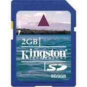 Kingston Cart�o de Mem�ria SD (Secure Digital) Padr�o de 2Gb