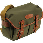 Billingham Hadley Shoulder Bag Small (Sage, with Tan Leather Trim)