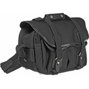 Billingham 225 Shoulder Bag (Black with Black Leather Trim)