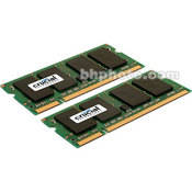Crucial Technology 2GB (2x1GB) SO-DIMM Memory Upgrade Kit for Notebook