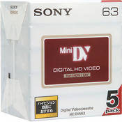 Sony DVM-63HD Mini DV Video Cassette