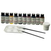 Berg Retouching Kit for Color Prints - 10 Colors