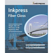 Inkpress Fiber Gloss Paper All Inkjet Printer Sheet Paper