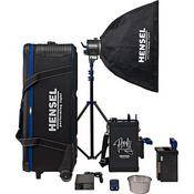 Hensel Porty Premium Plus 1200 Watt/Second AS Battery Radio Slave Strobe Kit