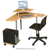 Balt Corner Desk, Right Unit, Model 89833  (Teak)