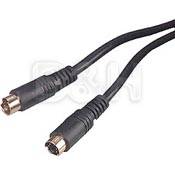 Bescor Super VHS 4-Pin Male to 4-Pin Male Cable - 12