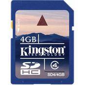 Kingston 4GB Secure Digital SDHC Class 2 $18.95 AR