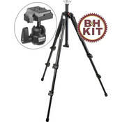 Manfrotto by Bogen Imaging 190XB Tripod Legs (Black) with 484RC2 Mini Ballhead (Quick Release)