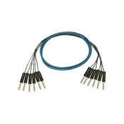 Whirlwind Medusa Multitrack 6 Channel 1/4" TRS Male to 1/4" TRS Male Snake - 10