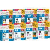 HP / Hewlett-Packard Cartridge Set f/Pro B9180 (8)