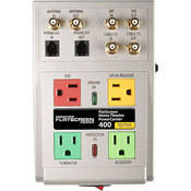 Monster-Power HTS 400 Flatscreen Surge Protector - 4 Outlets