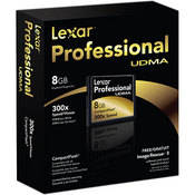 Lexar 8GB UDMA 300x CF Card