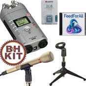 Zoom H4 Podcasting Everywhere Kit for Mac