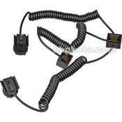 Dot Line Dual Off-Camera TTL Shoe Cord for Sony & Minolta SLR