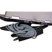 Xbrand 360 Laptop Cooling & Comfort Stand with USB Forced Air Cooling