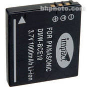 Impact DMW-BCE10 Rechargeable Lithium-ion Battery (3.7v, 1150mAh)