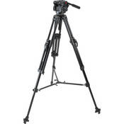 Manfrotto by Bogen Imaging 501HDV,351MVB2K 1-Stage Tripod System Kit (Black)