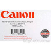 Canon Glossy Photographic Paper (190gsm) - 13x19" - 100 Sheets