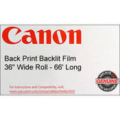 Canon Back Print Backlit Film - 36" Wide Roll - 66