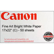 Canon Fine Art Bright White Paper - 17x22" - 50 sheets