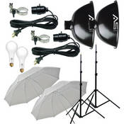 Smith-Victor KT-500 Photoflood Tungsten Light Kit