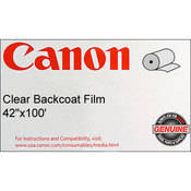 Canon Clear Backlit Film (215gsm) - 42" Wide x 100