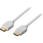 Sony DLC-HD30 High Speed HDMI Male to HDMI Male Cable, White - 9.8