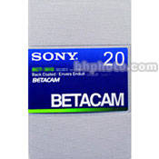 Sony BCT-20G 20 Minute Betacam Oxide Cassette