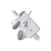 Mavizen MyBlu Remote Control and Bluetooth Phone-Call Relay for iPod - White