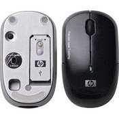 HP / Hewlett-Packard Wireless Laser Mini Mouse (Black)