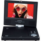 Audiovox D7000XP Swivel 7" 16:9 Portable DVD Player