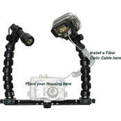 Fantasea Line CoolFlash Nano/ Nano Focus Light Kit with 2 Flex arms