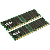 Crucial Technology 1GB (2x512MB) DIMM Upgrade Kit for Desktop