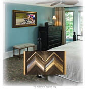 Chief DFK50G 50" Decorative Frame Kit in Gold