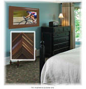 Chief DFK50P  50" Decorative Frame Kit in Pecan